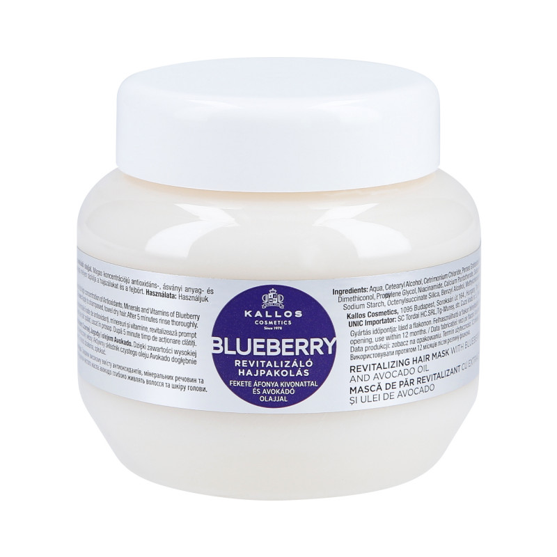 Kallos Blueberry Haarmaske 275 ml