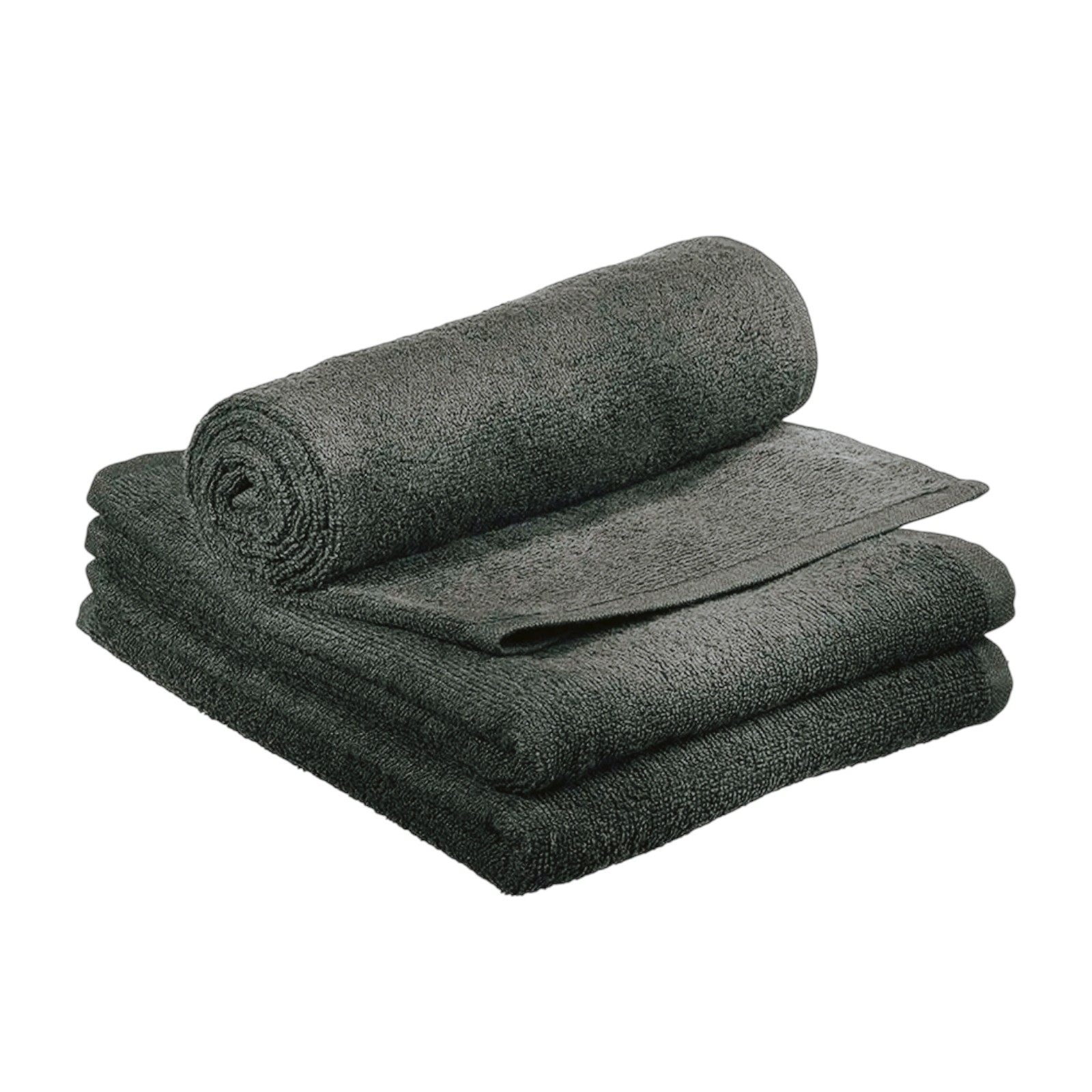 Comair 3er Kabinett Handtuch  50x90cm 100% Baumwolle Anthrazit