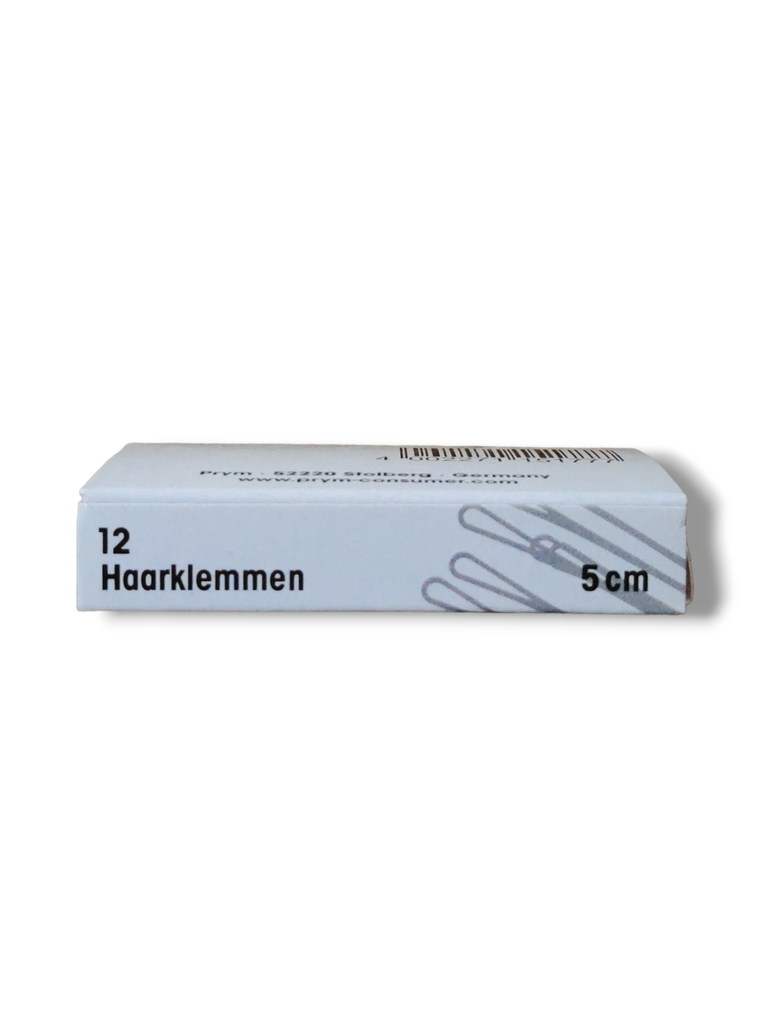 Baronesse Klemmen 12 Stück 5cm schwarz