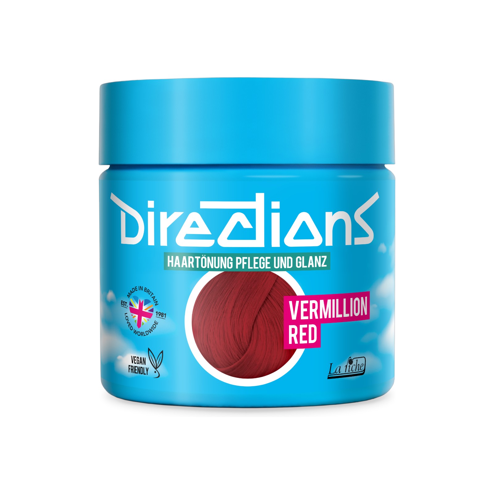 Directions vermillion red 89 ml