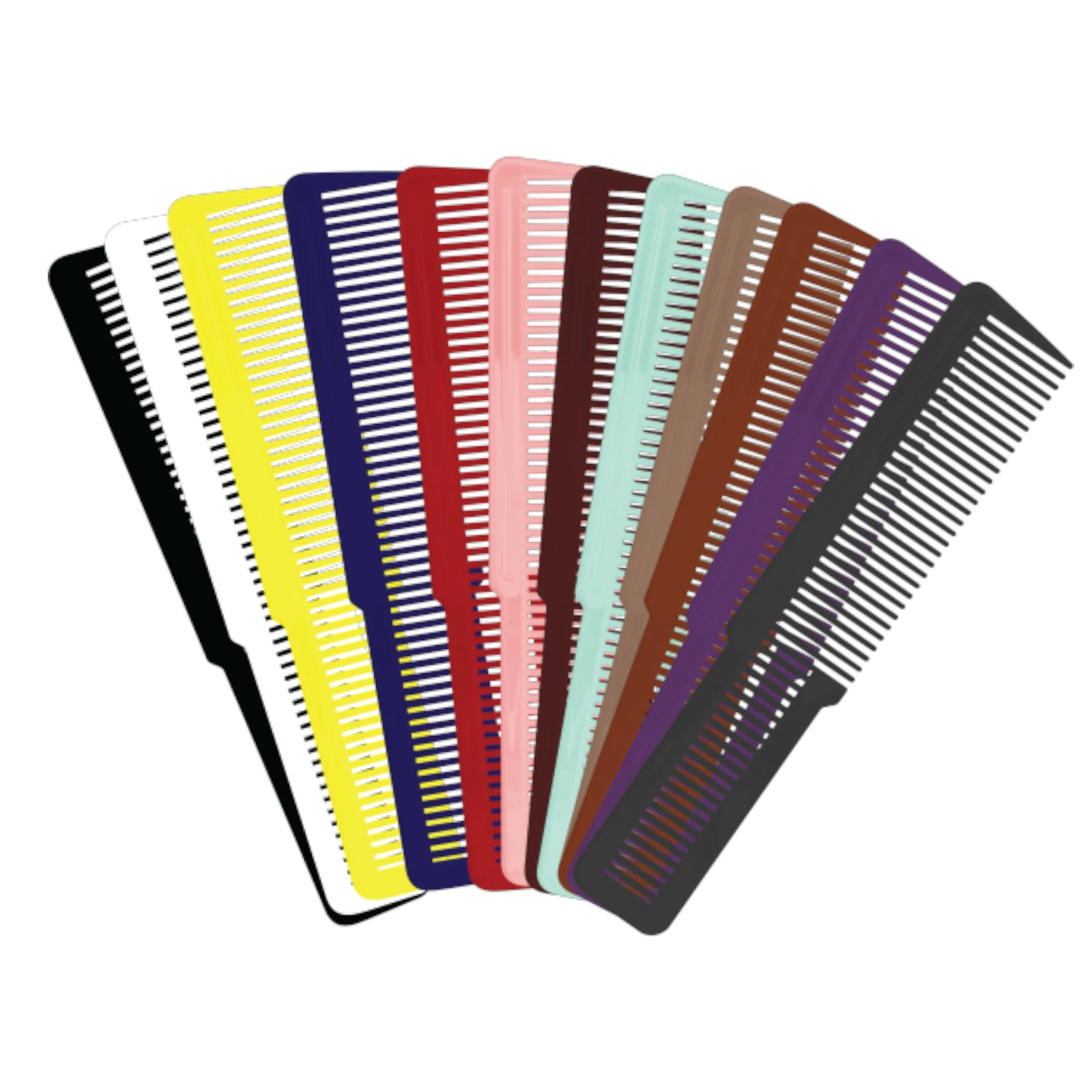 Wahl Frisierkämme Set 12 Stück bunt