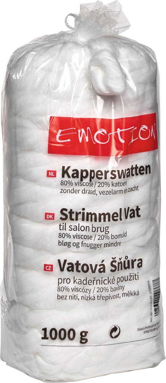 Emotion Watteschnur 80% Viskose 20% Baumwolle 1000g