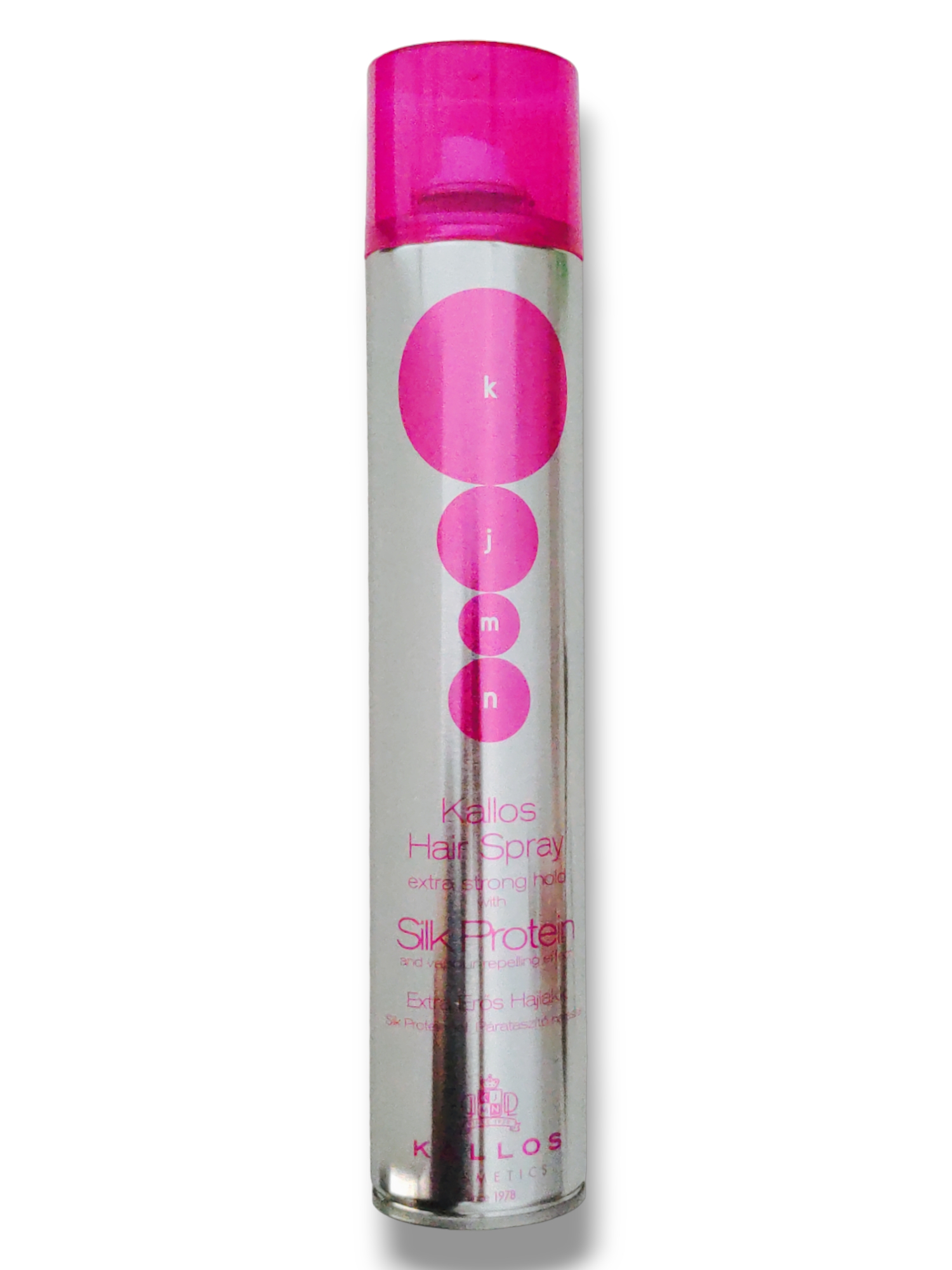 Kallos Silk Protein Haarspray für sehr starken Halt 500 ml