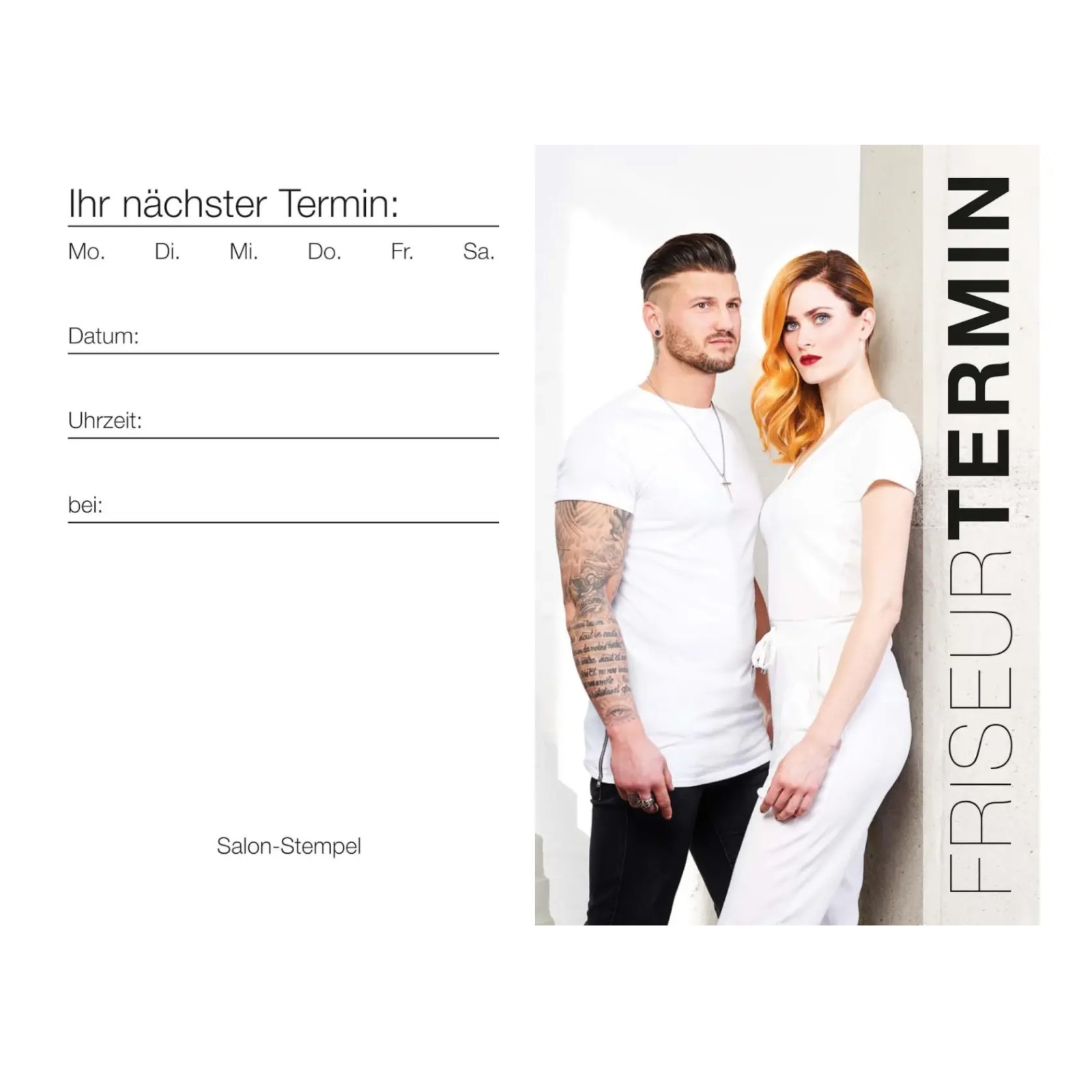 Comair Terminkarten neutral 50 Stück