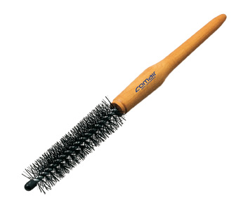 Comair Flaschenbürste Mini Styler aus Holz mit Mischborsten 21 mm