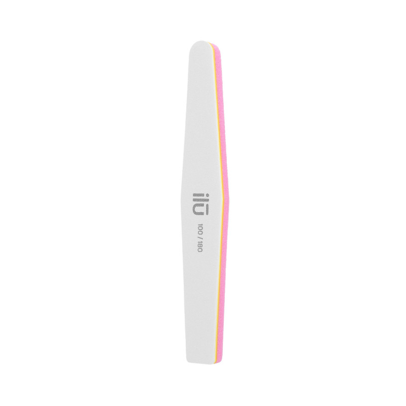 Tools For Beauty ILU NS Feile & Buffer 2in1 Diamond Pink Körnung 100/180