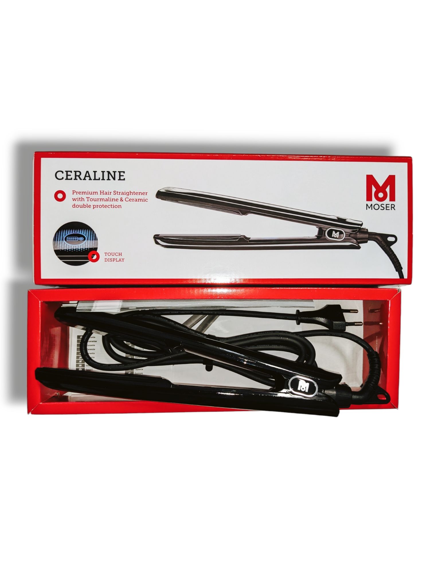 Moser Ceraline Glätteisen schwarz