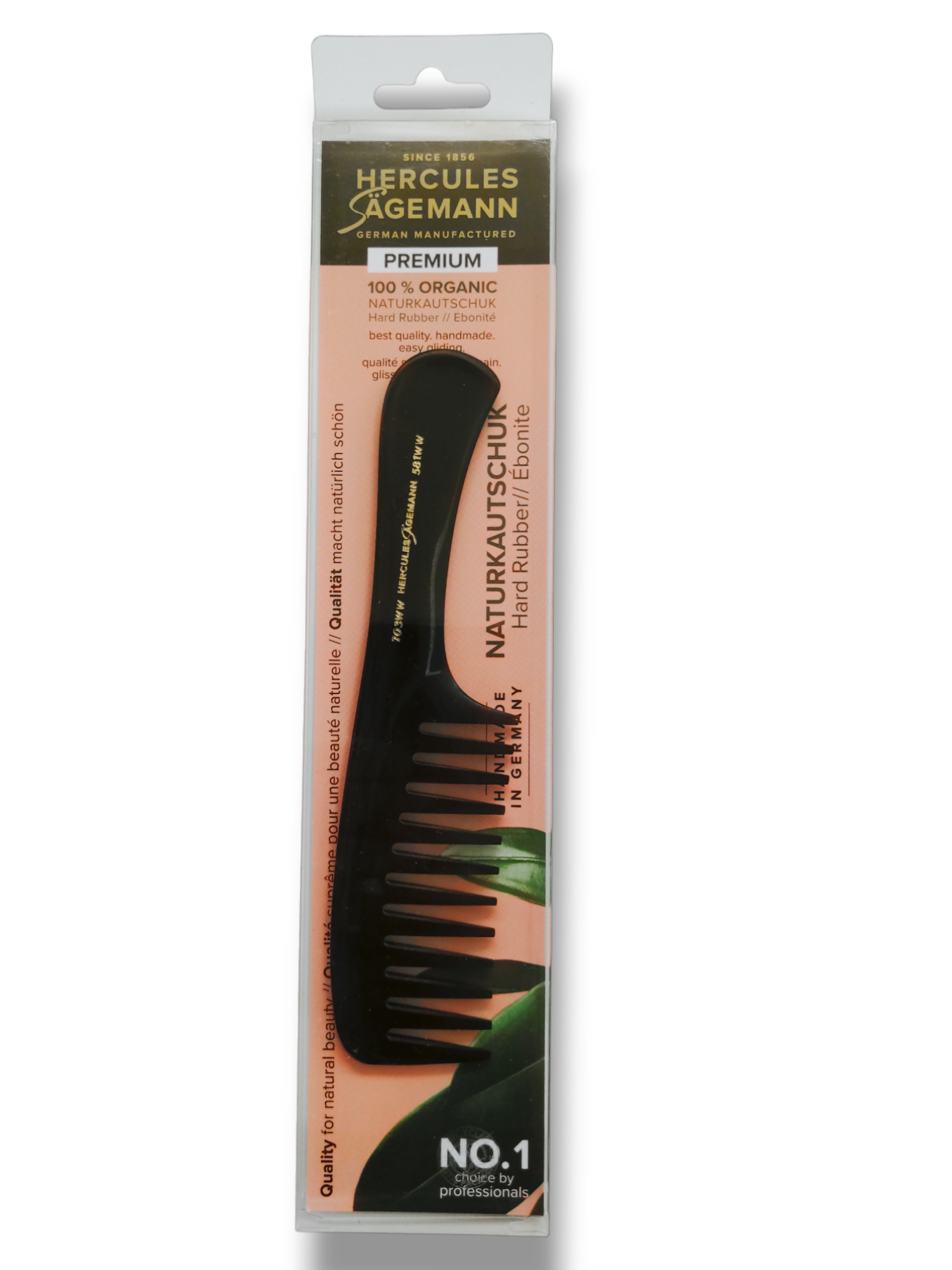 Hercules Sägemann 7" Strähnenkamm 703WW-581WW