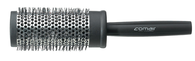 Comair Fönbürste Profi mit Nylon-Borsten auf Metallhülse 42/60mm