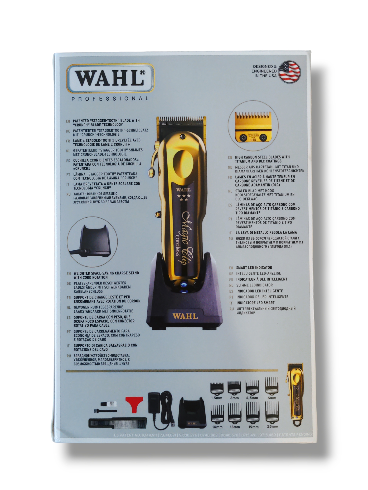 Wahl Haarschneidemaschine Gold Cordless Magic Clip