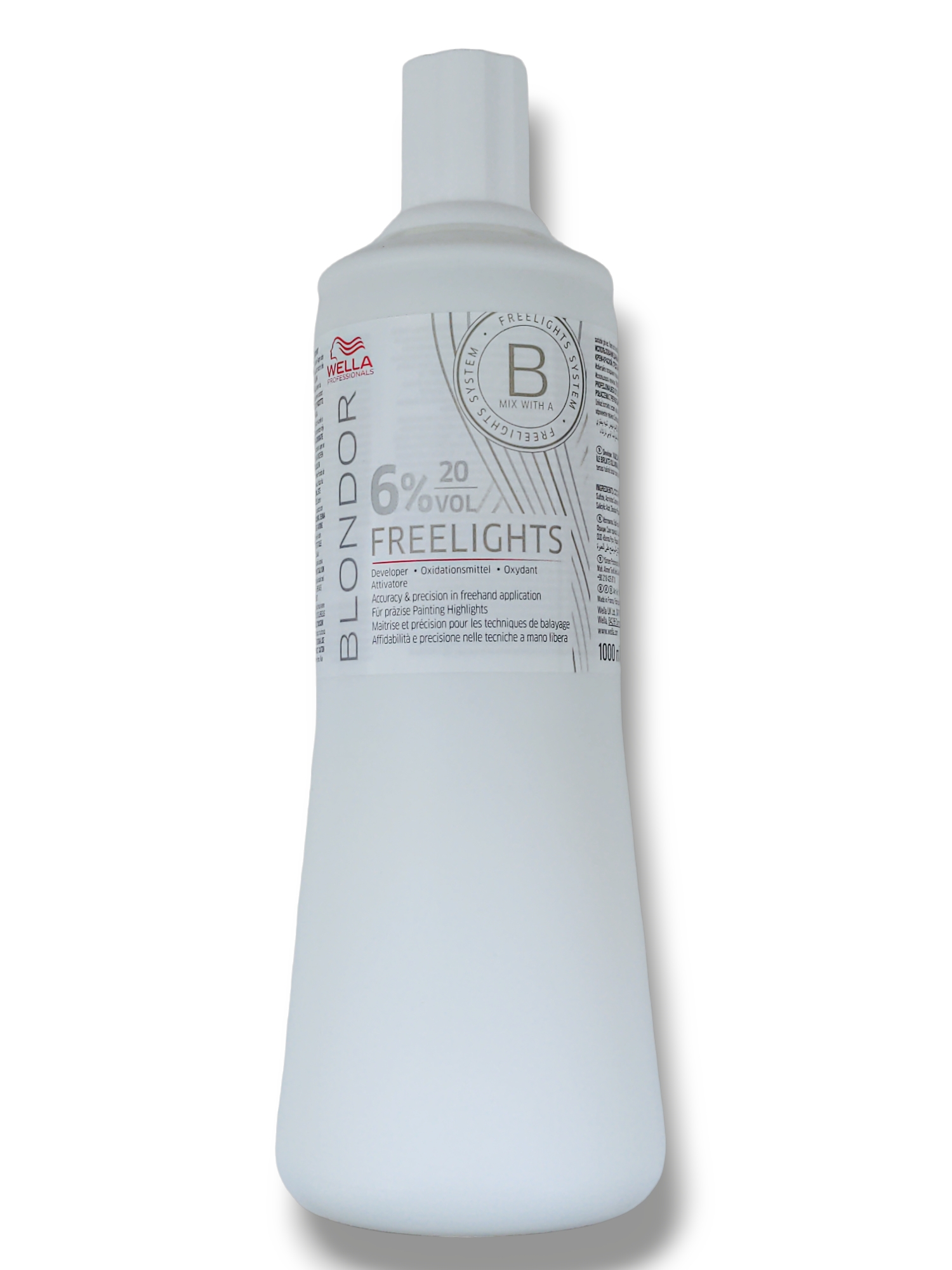 Wella Blondor Freelights Oxidationsmittel 6% 1000 ml