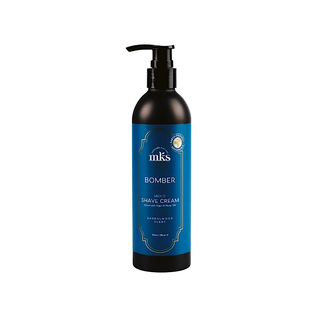 MKS eco Bomber Men's Shave Cream Mannish Scent 10 fl oz / 296 ml