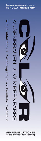 Color Augenbrauen- und Wimpernfarbe Wimpernblättchen 96 Stück