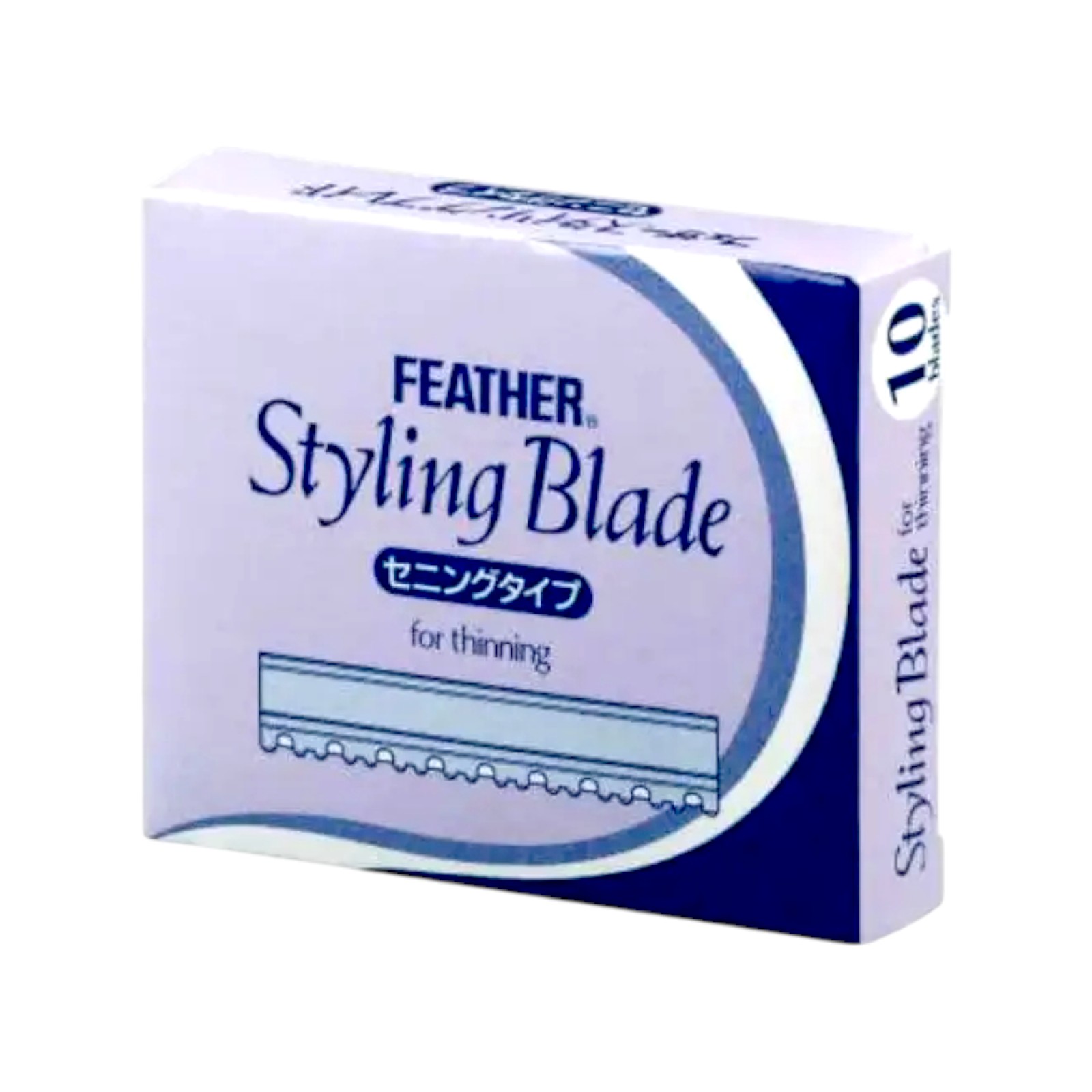 Feather Effilier Ersatzklingen 10 Stück