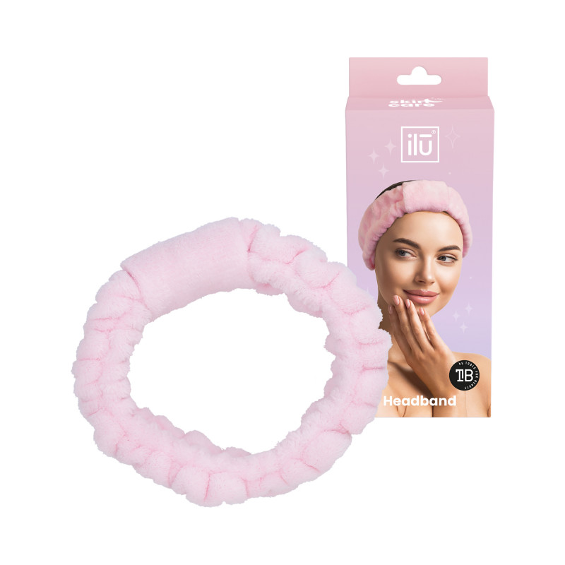Tools For Beauty ILU SC Haarband Pink