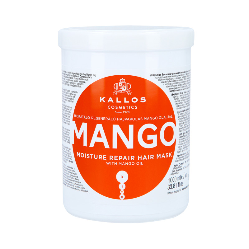 Kallos Mango Haarmaske 1000 ml