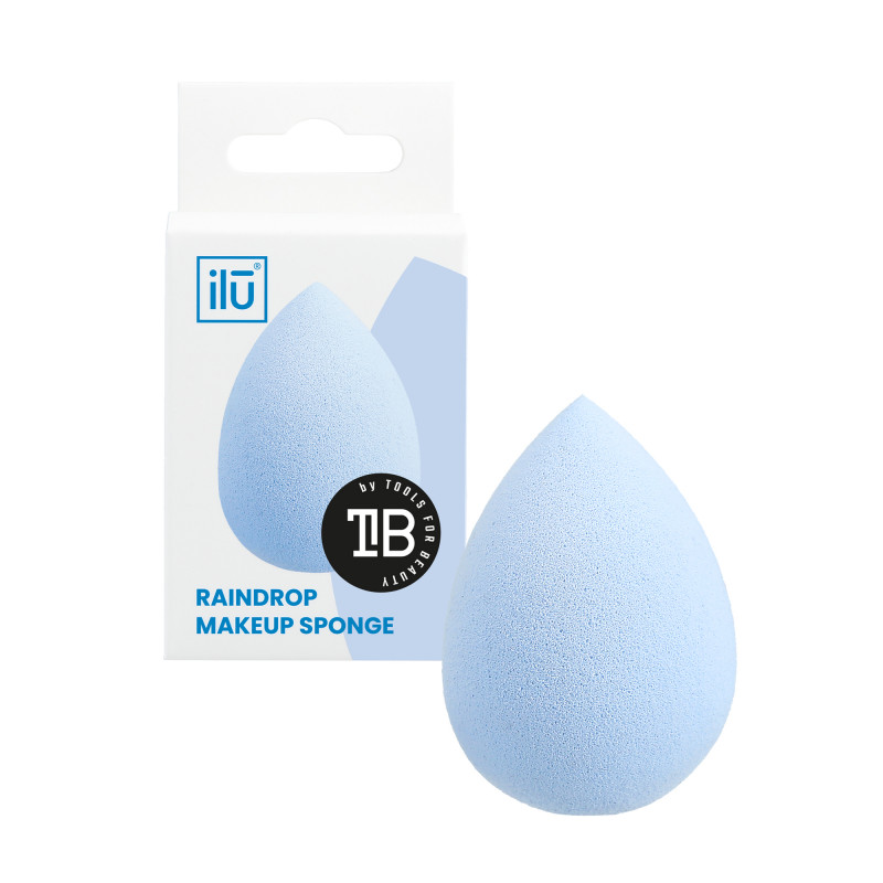 Tools For Beauty ILU MU Make-up Schwamm Raindrop Blau