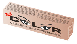 Color Augenbrauen- und Wimpernfarbe lichtbraun 15 ml