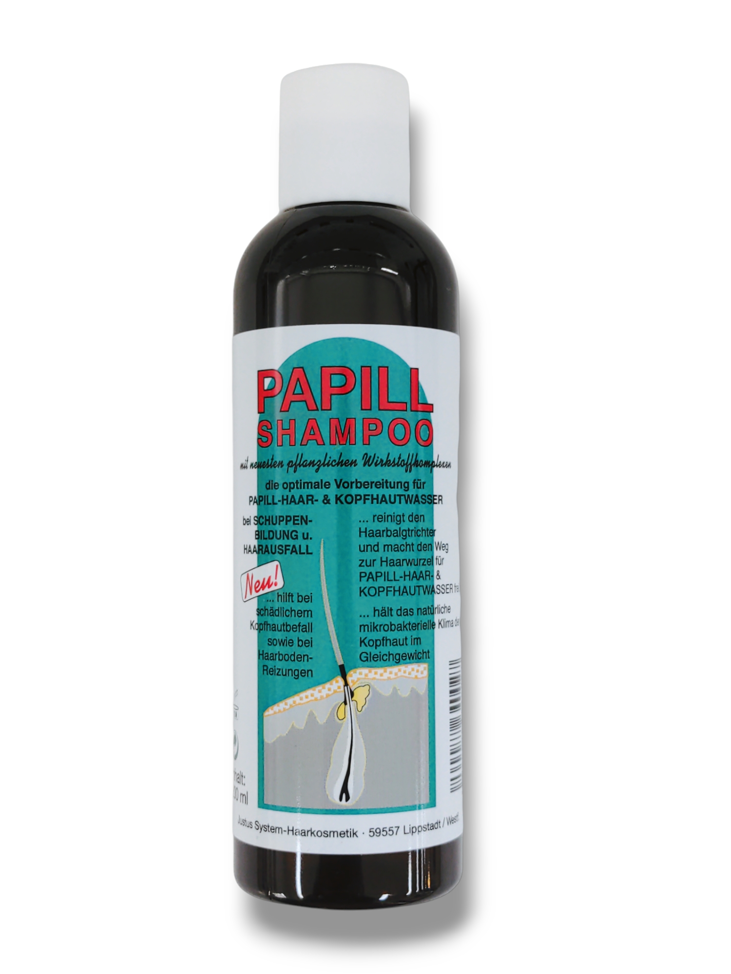 Justus PAPILL Shampoo 200 ml