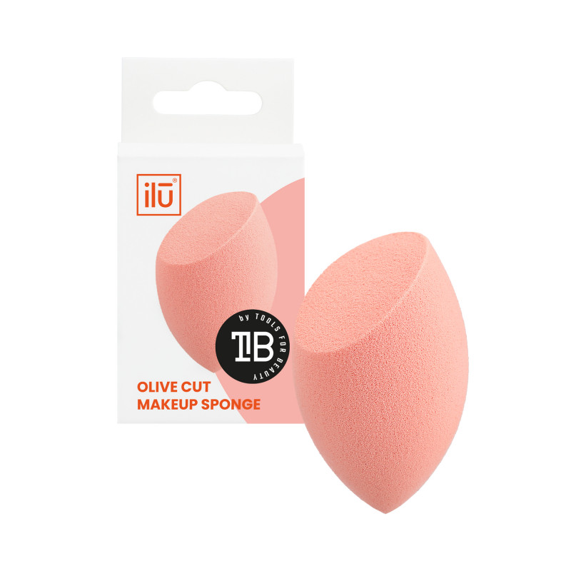 Tools For Beauty ILU MU Make-up Schwamm Olive Cut Orange
