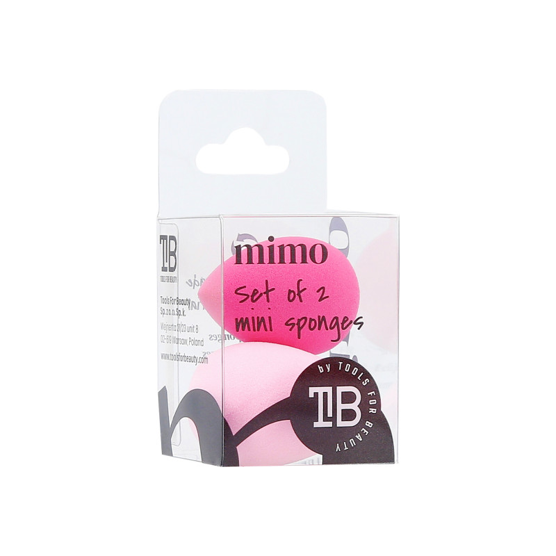 Tools For Beauty MIMO Make-up Schwamm Mini Waterdrop Pink 2er-Set