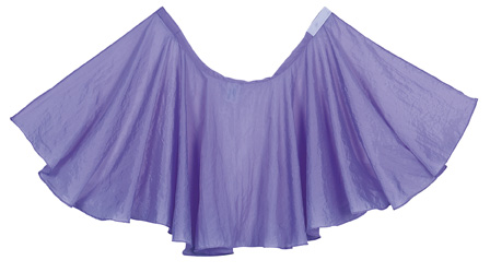 Comair Frisierumhang Crash kurz 85x85 cm flieder