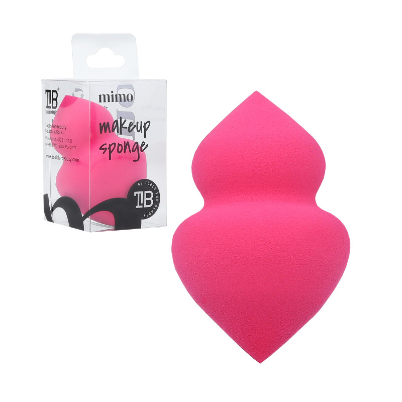 Tools For Beauty MIMO Make-up Schwamm Peg Top Pink 42x65 mm