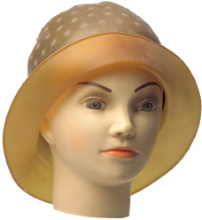 Comair Strähnenhaube Color-Cap Latex braun