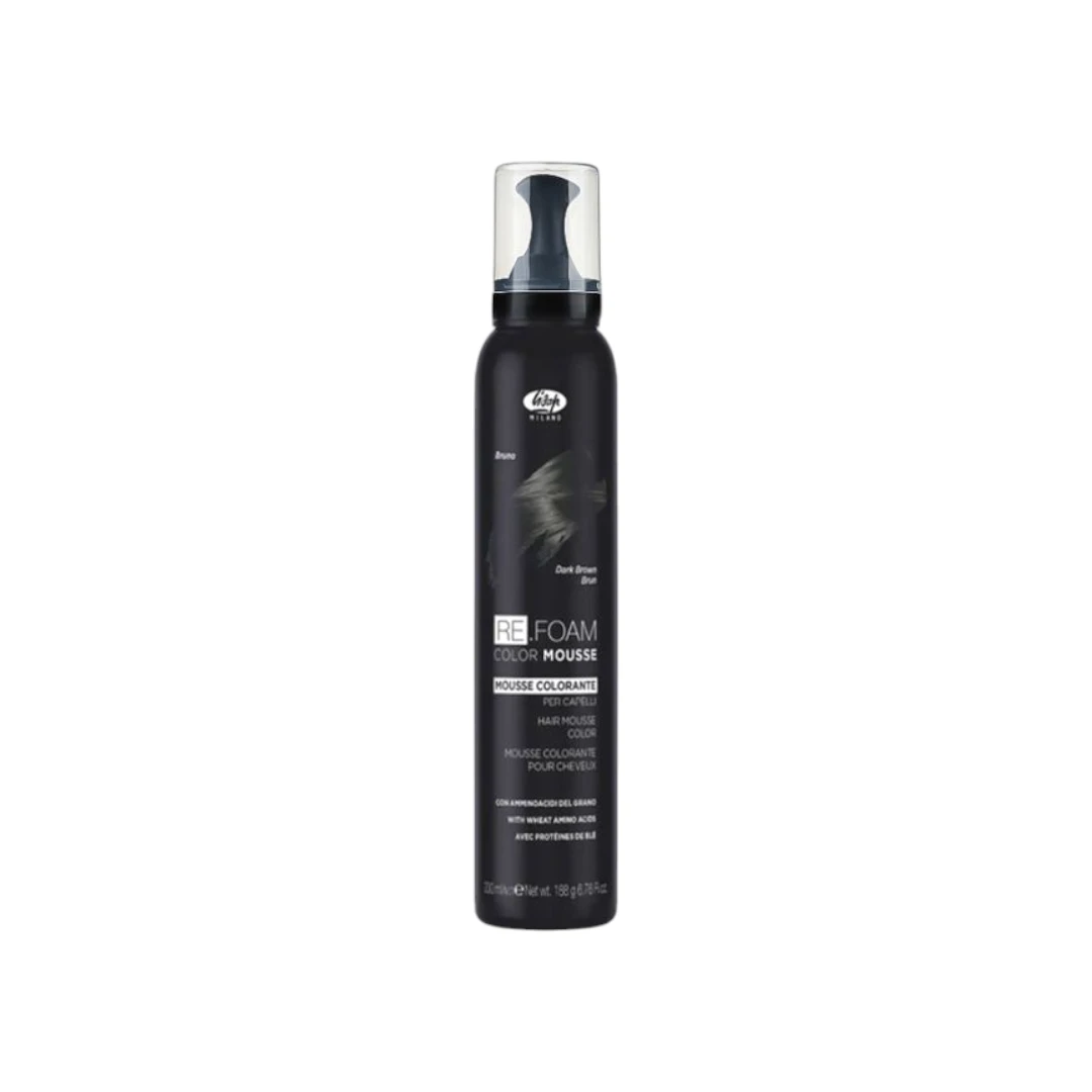 Lisap Color Mousse Dunkelbraun 200 ml