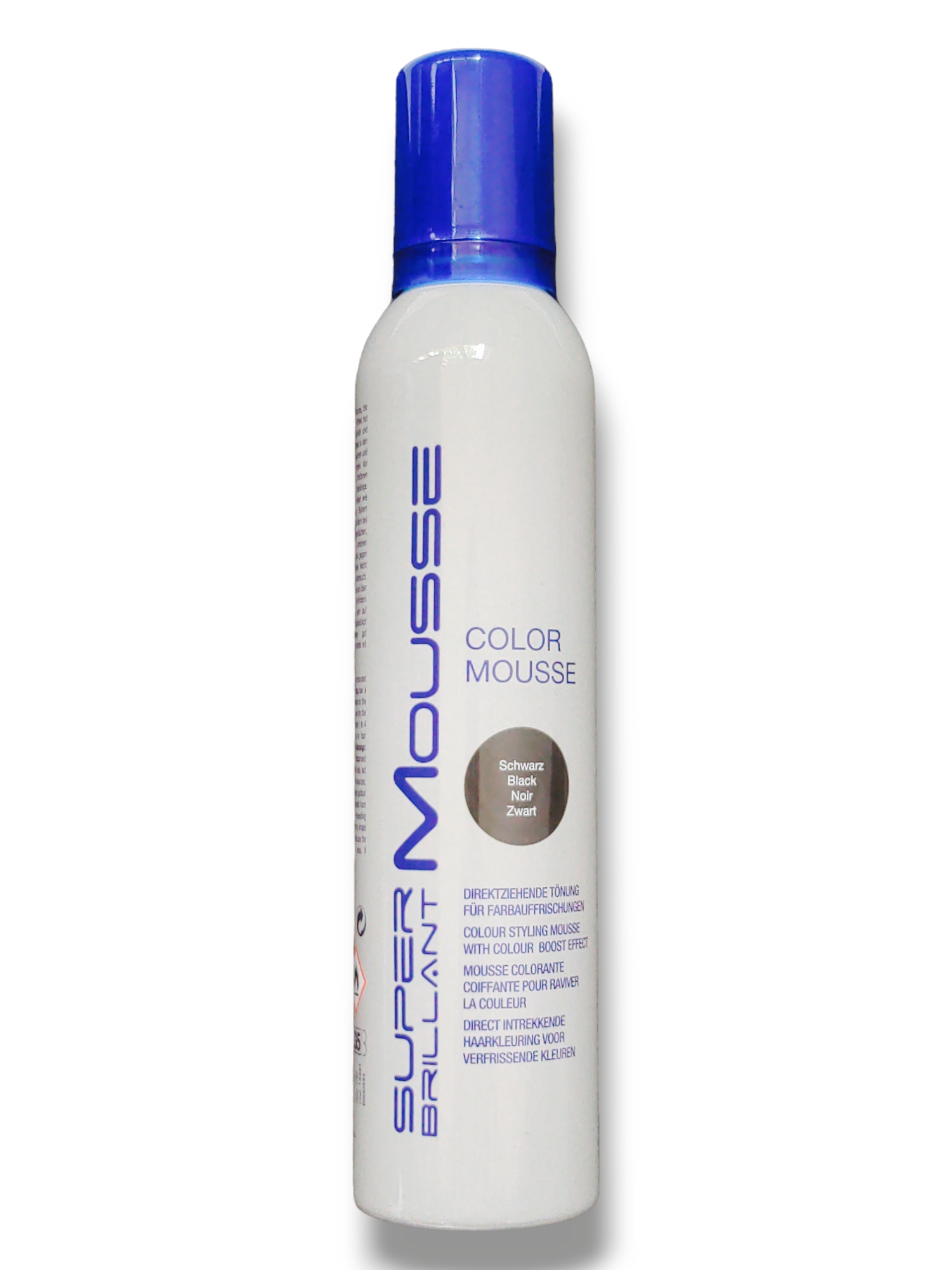 Hair Haus Super Brillant Mousse schwarz 250 ml