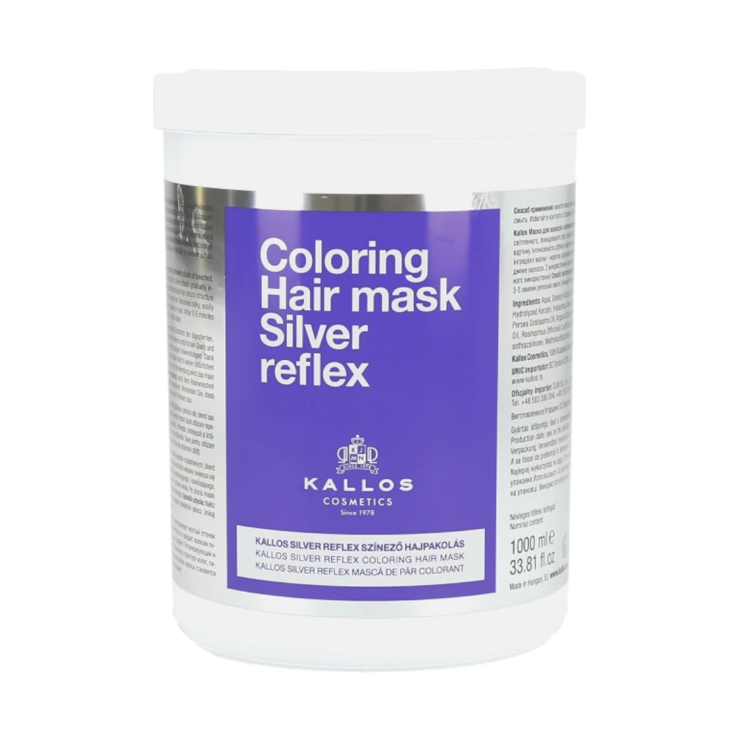 Kallos Silver Reflex Haarmaske 1000 ml