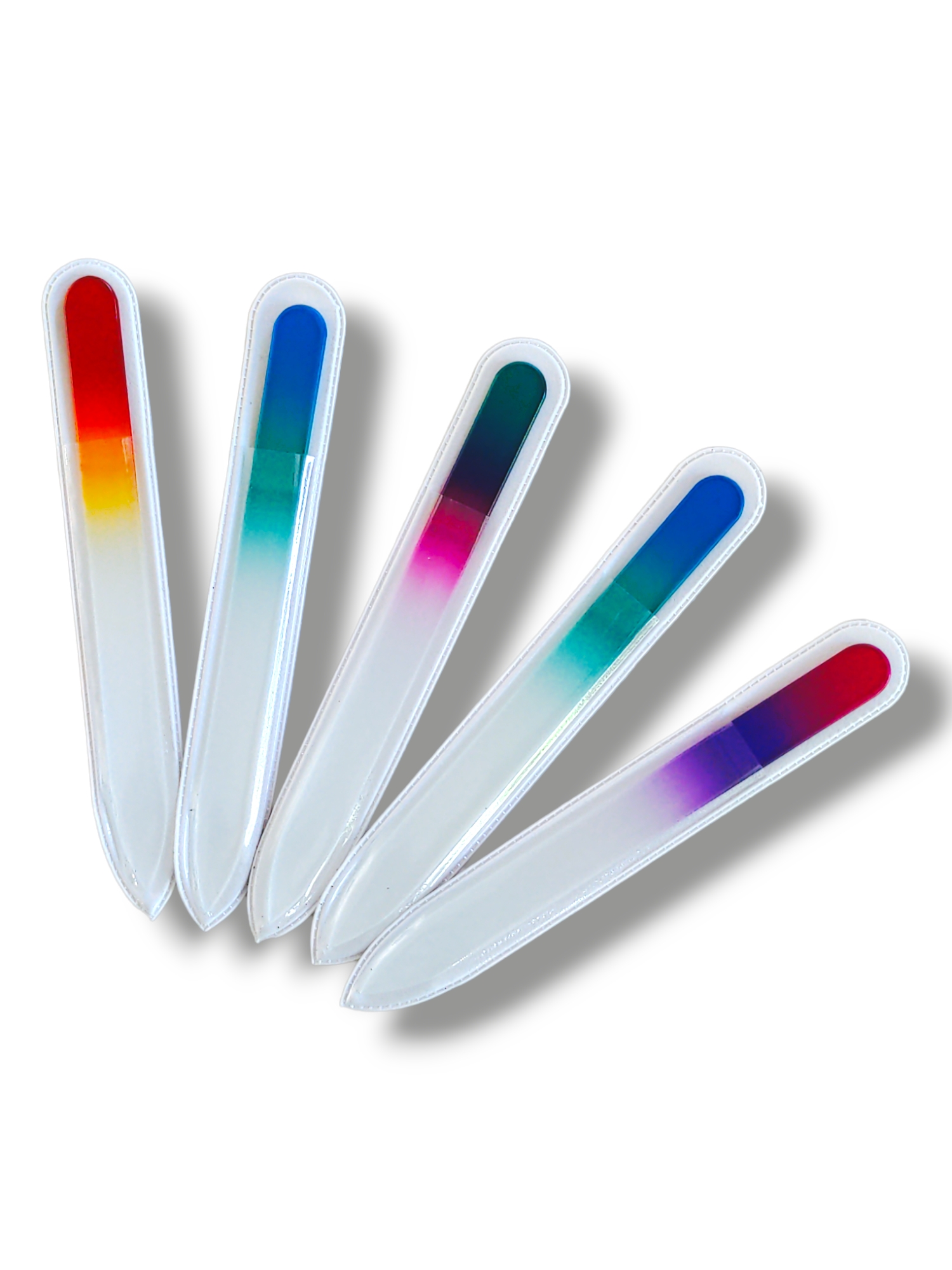 Glasfeile mit Etui, 13,5 cm