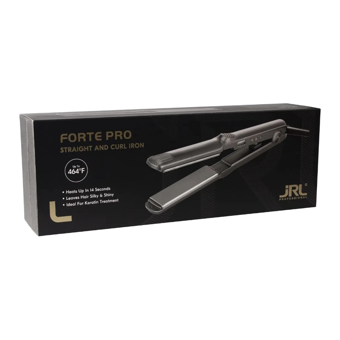 JRL Straight & Curl Glätteisen 9cm x 3,8cm