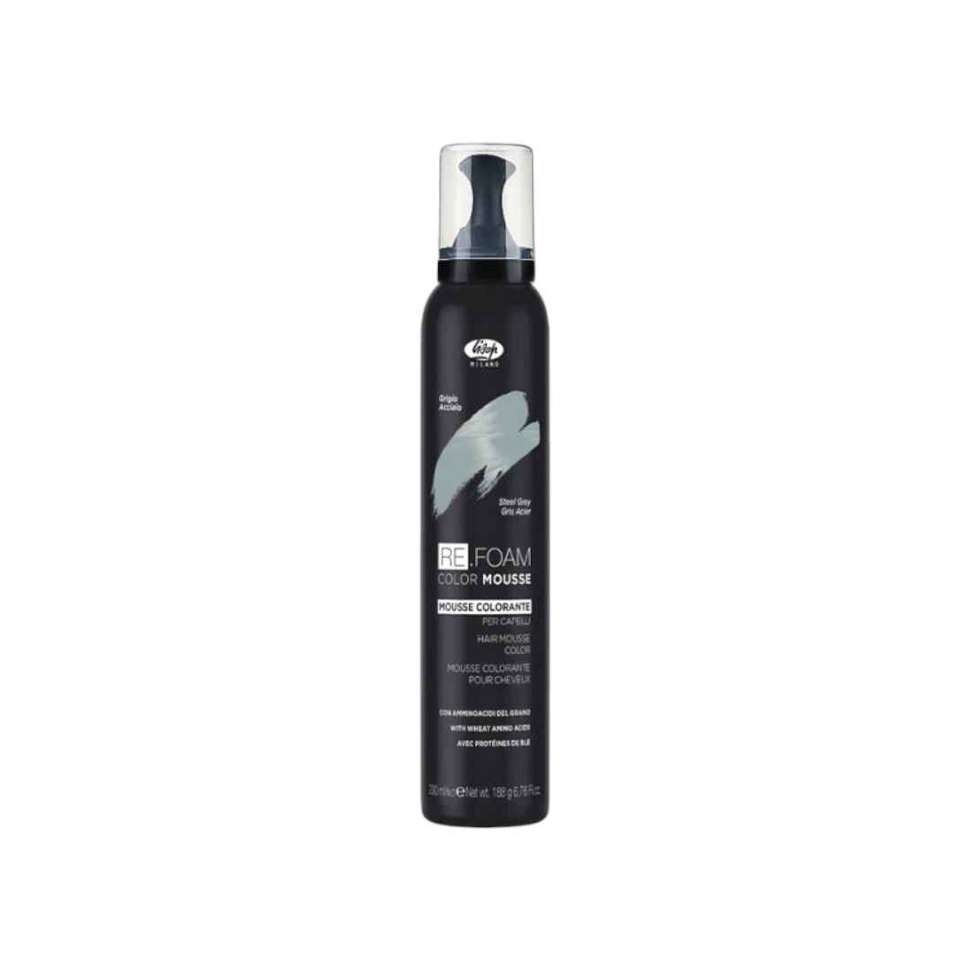 Lisap Color Mousse Stahlgrau 200 ml