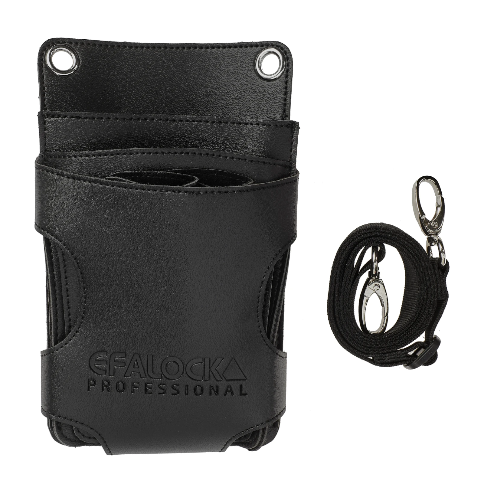 Efalock Cut-Out Scherentasche Kunstleder schwarz