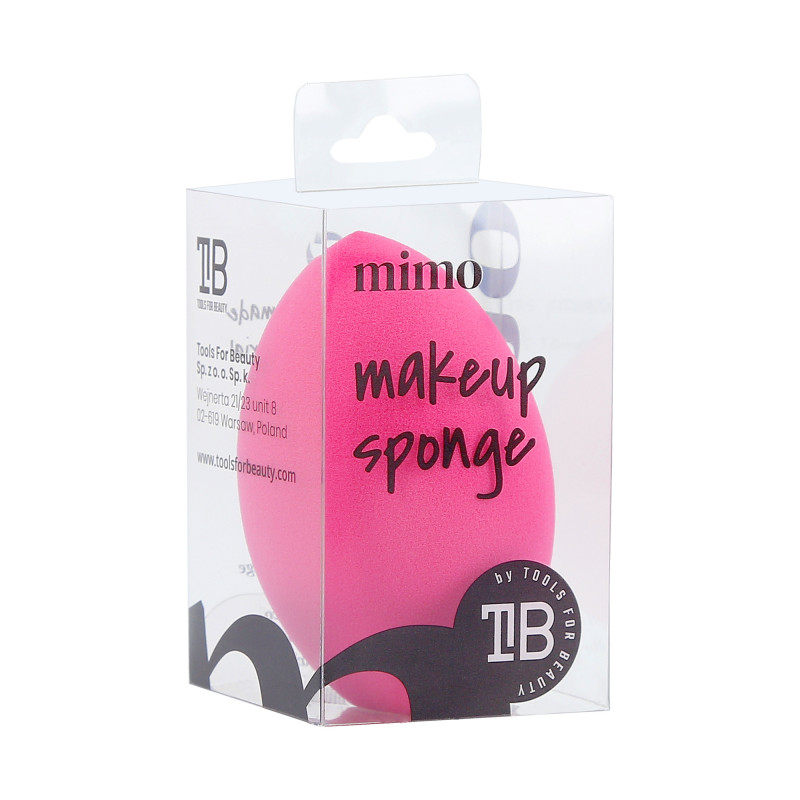 Tools For Beauty MIMO Make-up Schwamm Olive oblique Pink 38x65 mm
