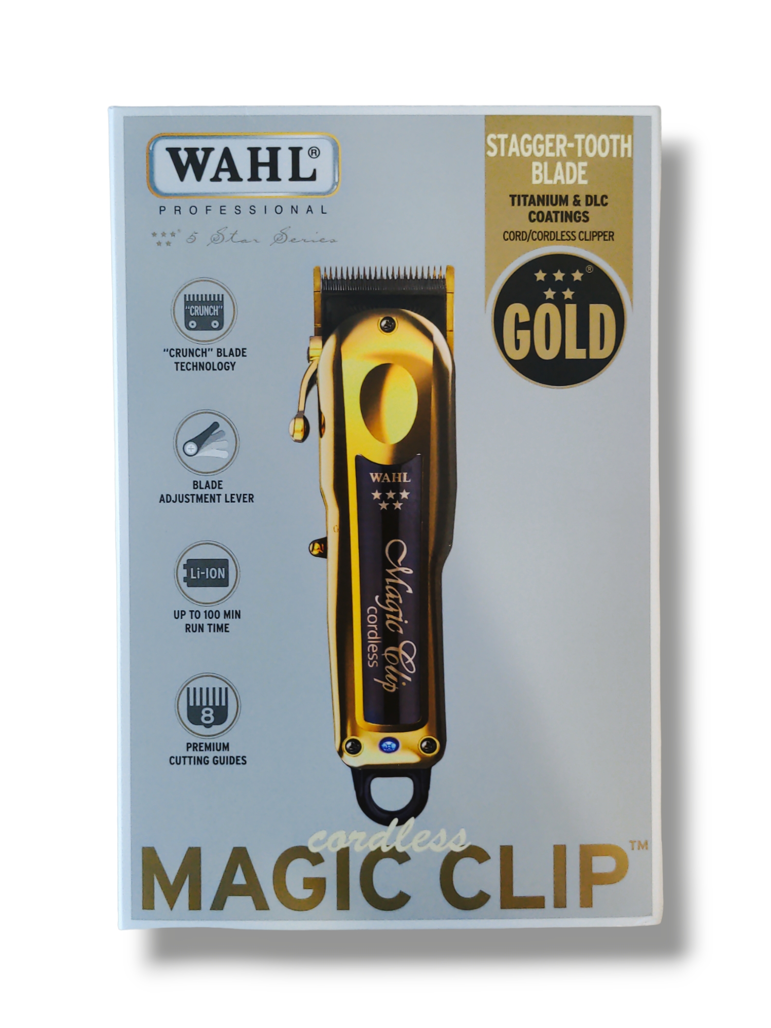 Wahl Haarschneidemaschine Gold Cordless Magic Clip