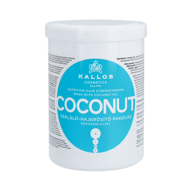 Kallos Coconut Haarmaske 1000 ml