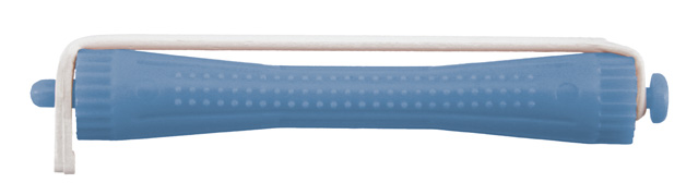 Comair Kaltwellwickler mit Rundgummi 12er Beutel 11mm blau Länge 91mm