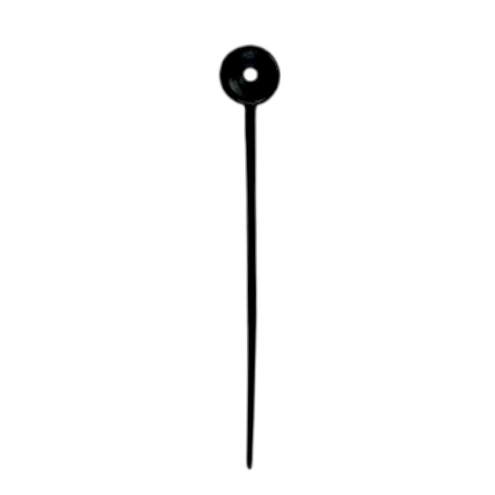Comair Plastik Stecker, schwarz, 73 mm, 100 er Beutel