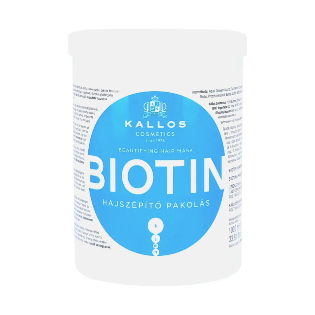 Kallos Biotin Verstärkende Haarmaske 1000 ml