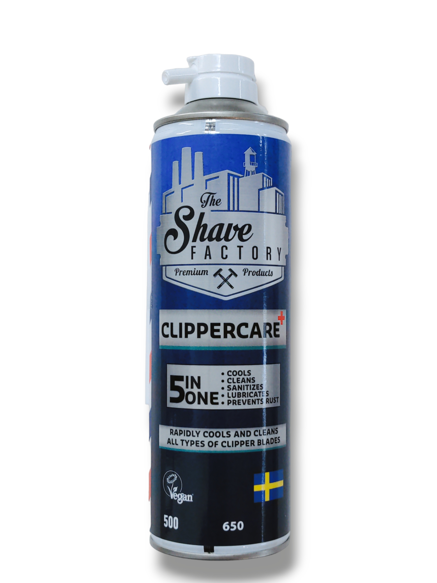 The Shave Factory Clippercare 5 in 1 Klingenspray 500 ml