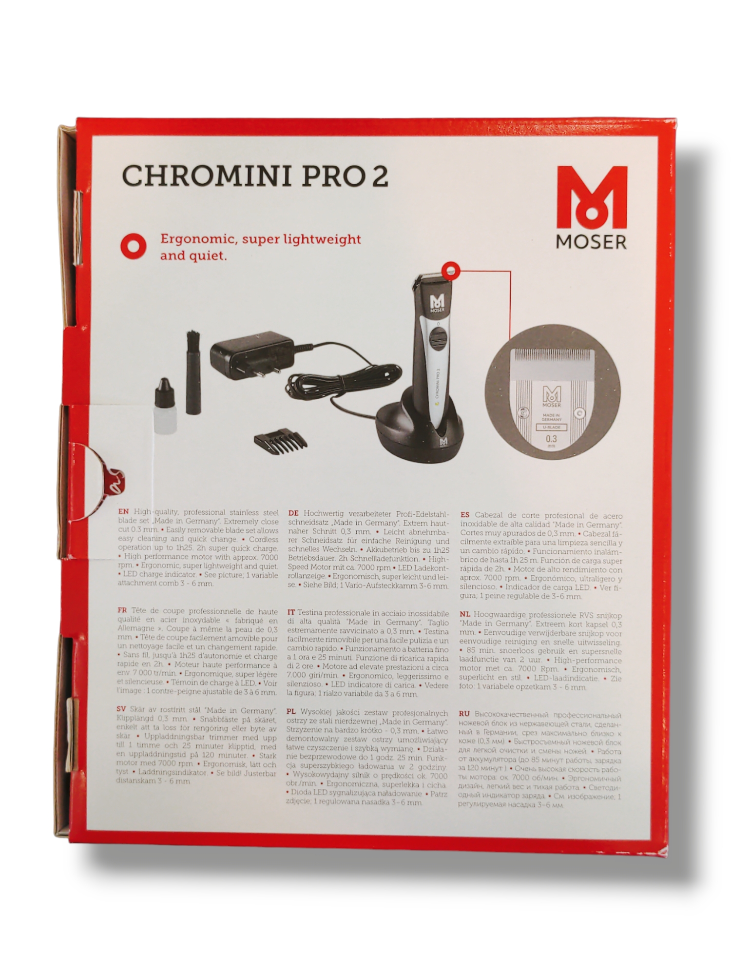 Moser Haarschneidemaschine ChroMini Pro 2 1591-0064 schwarz
