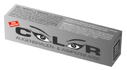 Color Augenbrauen- und Wimpernfarbe tiefschwarz 15 ml