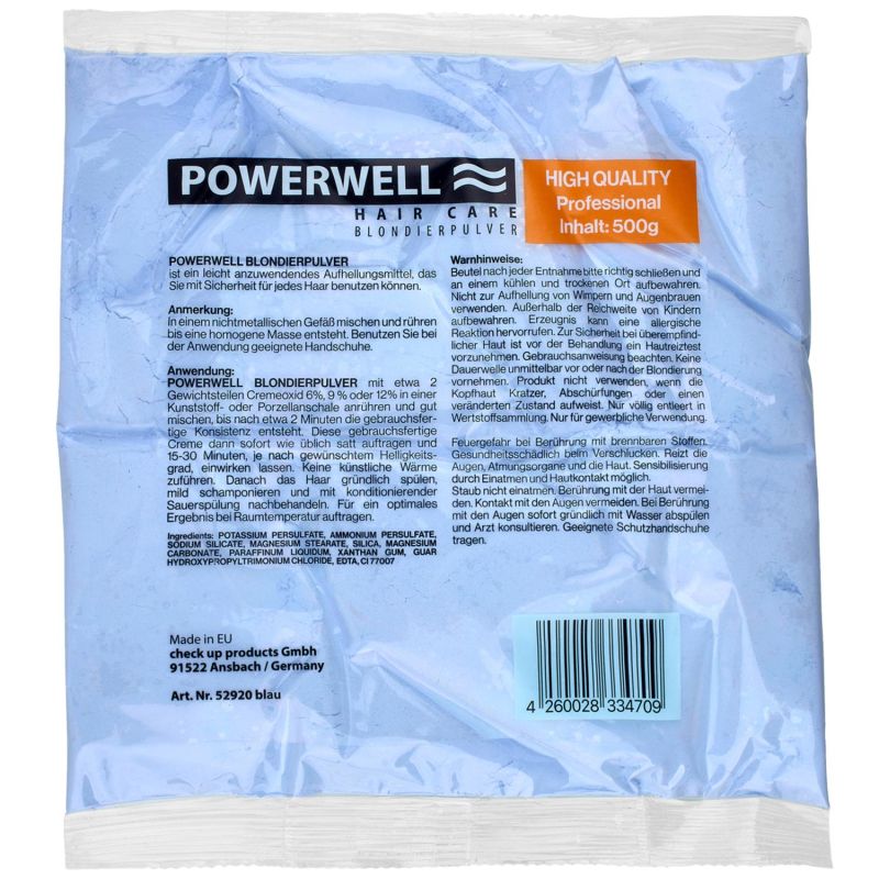 Powerwell Blondierpulver Platinblond 500 g